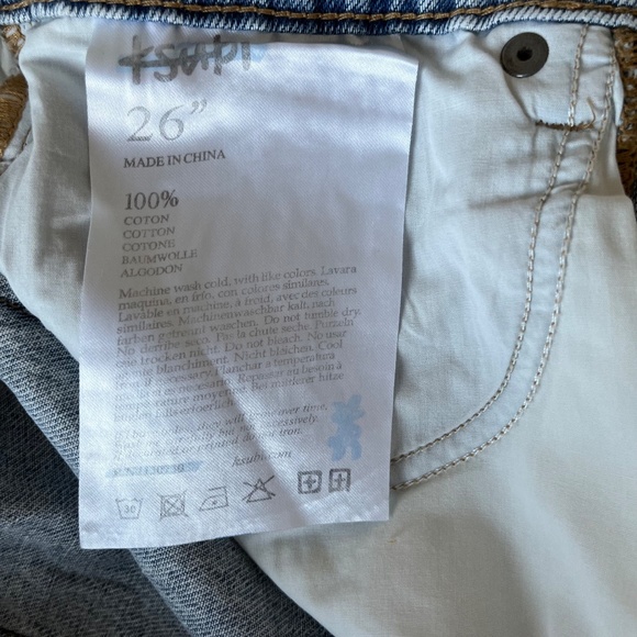 BNWT⎜Aritzia × Ksubi⎜RISE N HI DENIM SHORT⎜MUSE - Picture 11 of 16